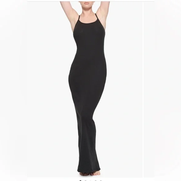 open lace back dress Skims Maxi Dress